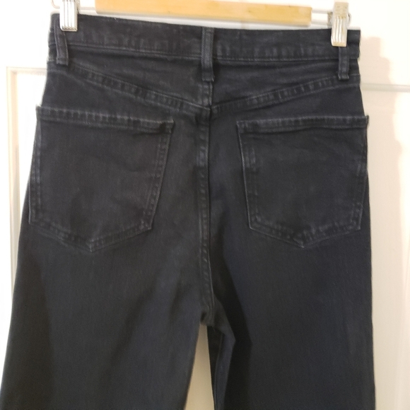 Sam Edelman Women's Black Button-Fly Jeans Size 27 - Picture 6 of 10